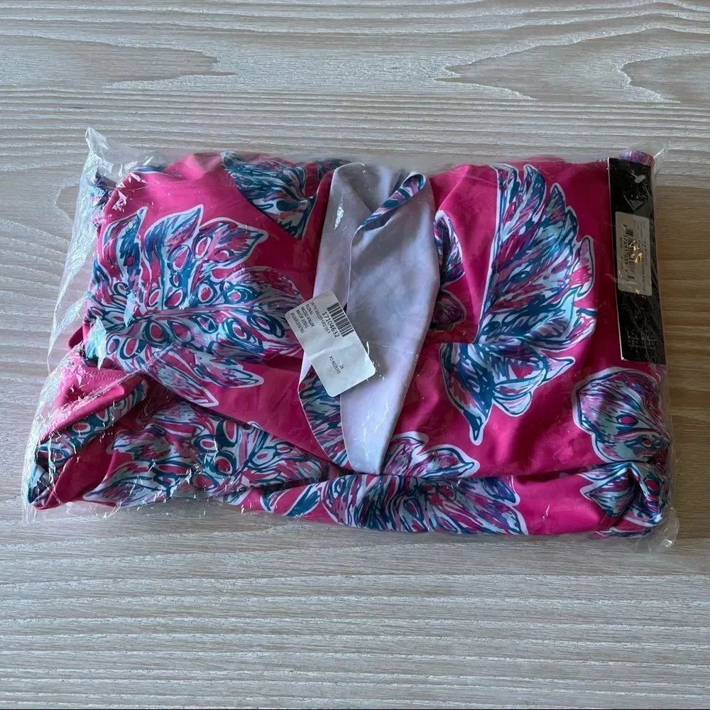 Nicole Miller New York NEW ruffled one-piece swimwear cold shoulder plus size 2X